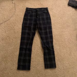 brandy plaid jane pants